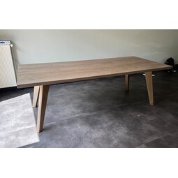 Eettafel Moraia | Rechthoek | Licht eiken