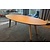 Frans eiken eettafel met tapse poten