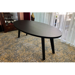 Feyia | Stijlvolle ovale tafel zwart