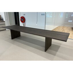 Vergadertafel Varo | Rechthoek | Donker eiken