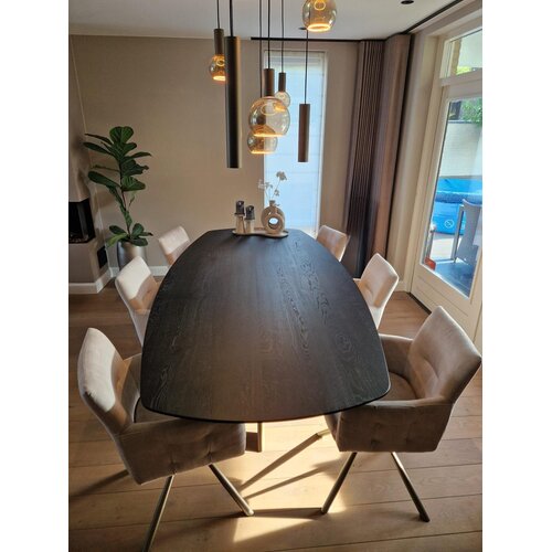 Chique Deens ovale eettafel