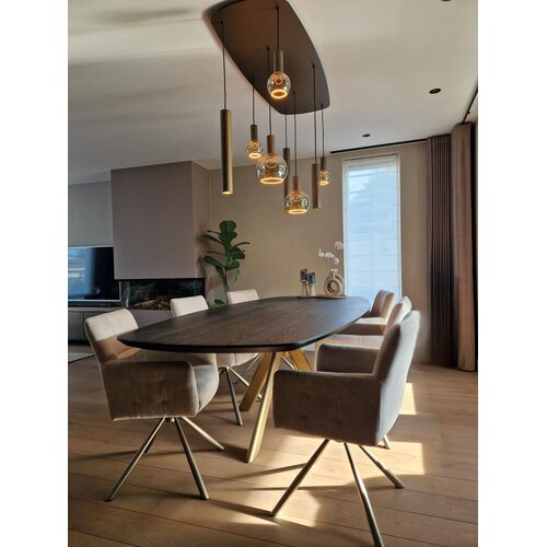 Chique Deens ovale eettafel