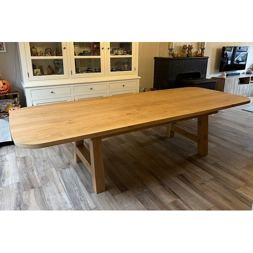 Eettafel Corvin | Uitschuifbare tafel | Licht eiken