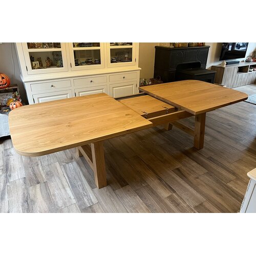 Eettafel Corvin | Uitschuifbare tafel | Licht eiken