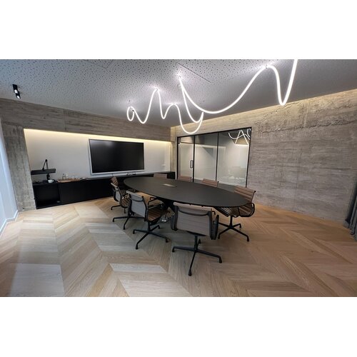 Vergadertafel Orion | Ovaal | Zwart