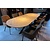 Visgraat eettafel Arvea | Plat ovaal | Licht eiken