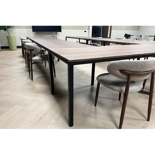 Vergadertafel Ziron | Rechthoek | Donker eiken