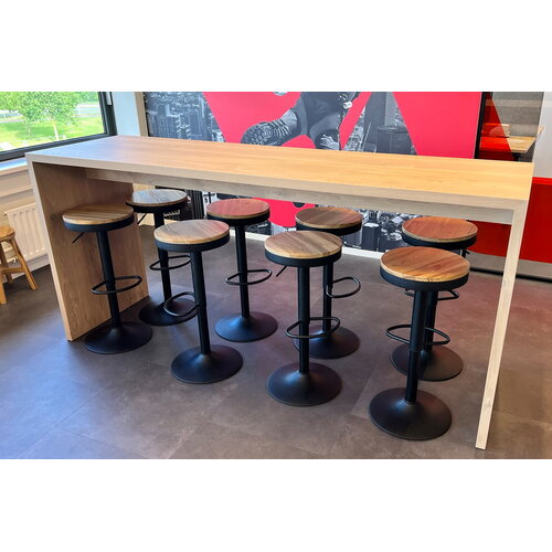 Vergadertafel Devin | Rechthoek | Licht eiken