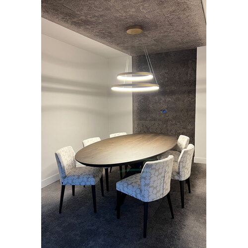 Vergadertafel Orion | Ovaal | Donker eiken