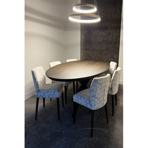 Vergadertafel Orion | Ovaal | Donker eiken