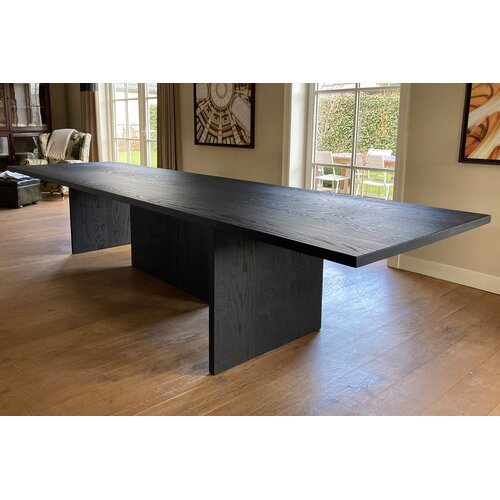 Eettafel Yuli | Rechthoek | Zwart