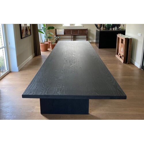 Eettafel Yuli | Rechthoek | Zwart