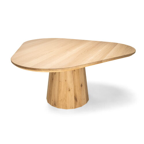 Vergadertafel Alwin | Driehoek | Licht eiken