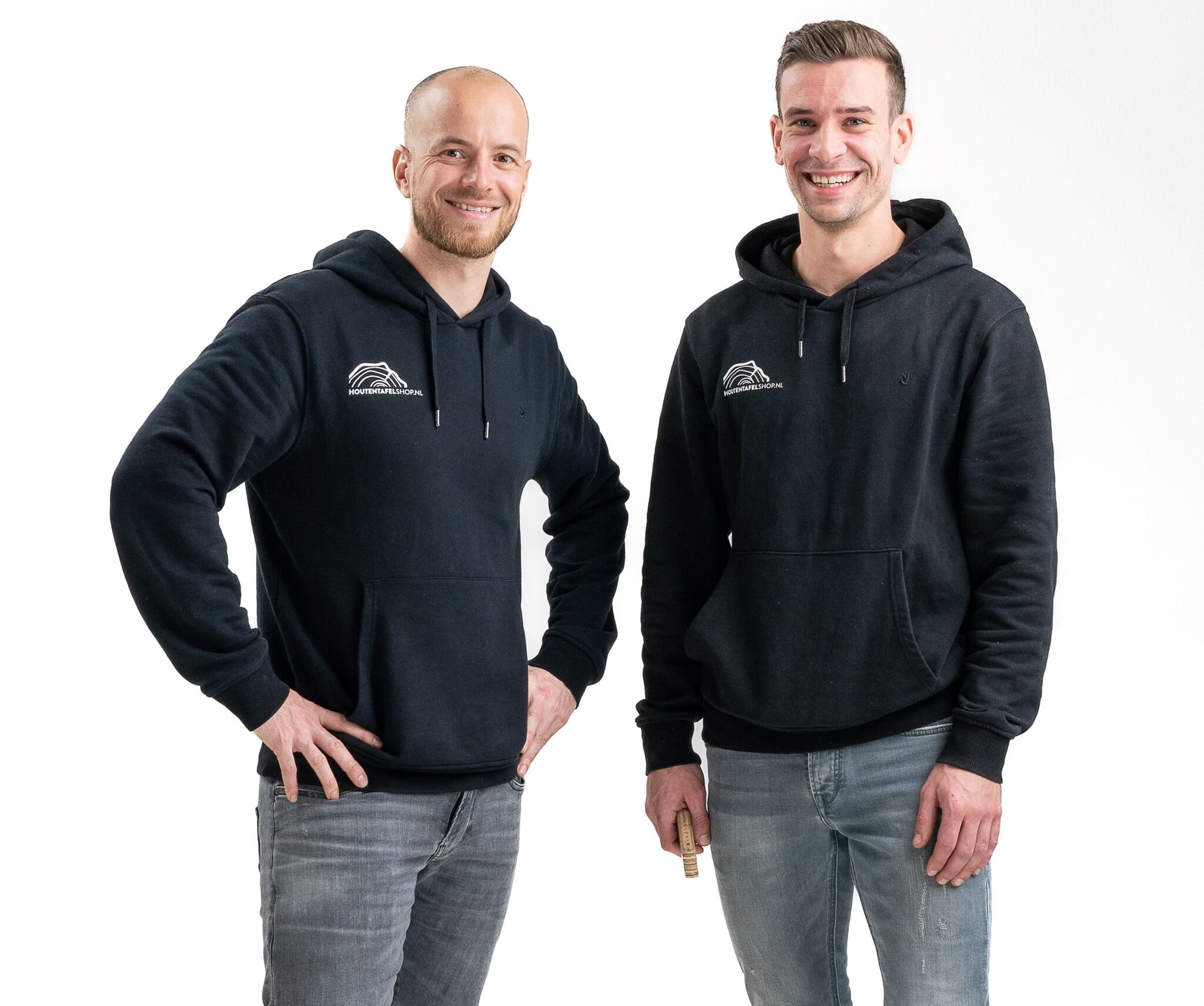 Rik van Roij en Stefan van Hoek van Houtentafelshop.nl