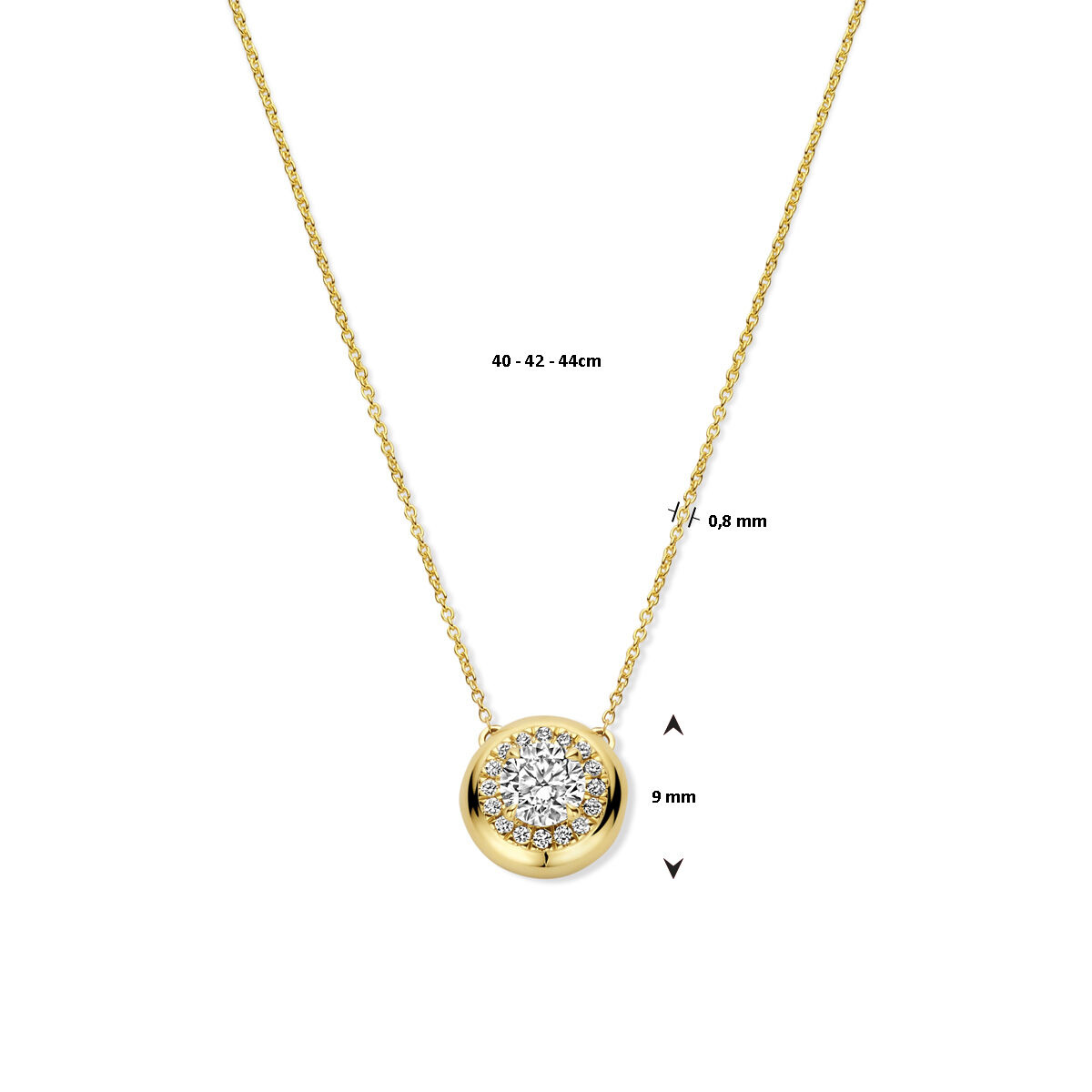 Fleur de Kiki Necklace Lab Diamond GG32002-3