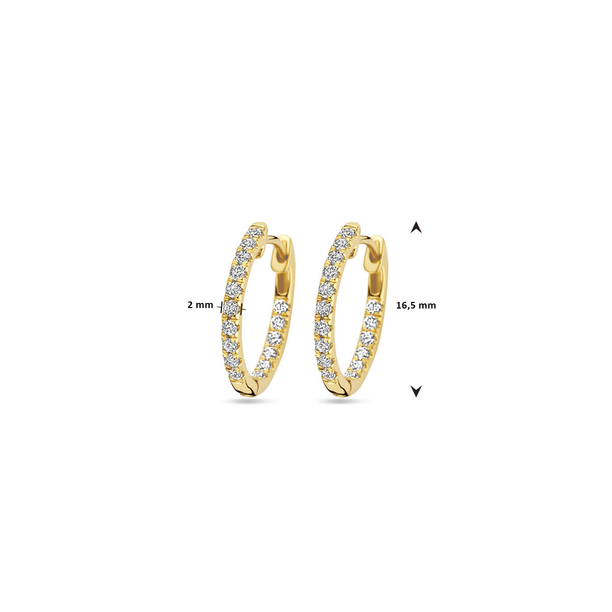 Fleur de Kiki Earrings Lab Diamond GG31985-3
