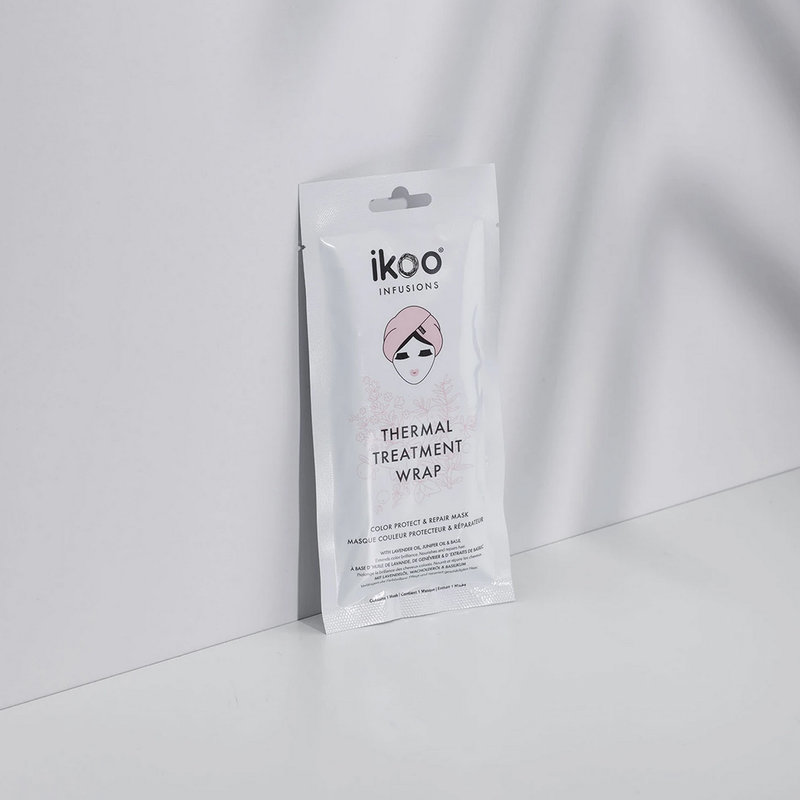 Ikoo Thermal treatment wrap pour cheveux abîmés ou colorés 1x35gr