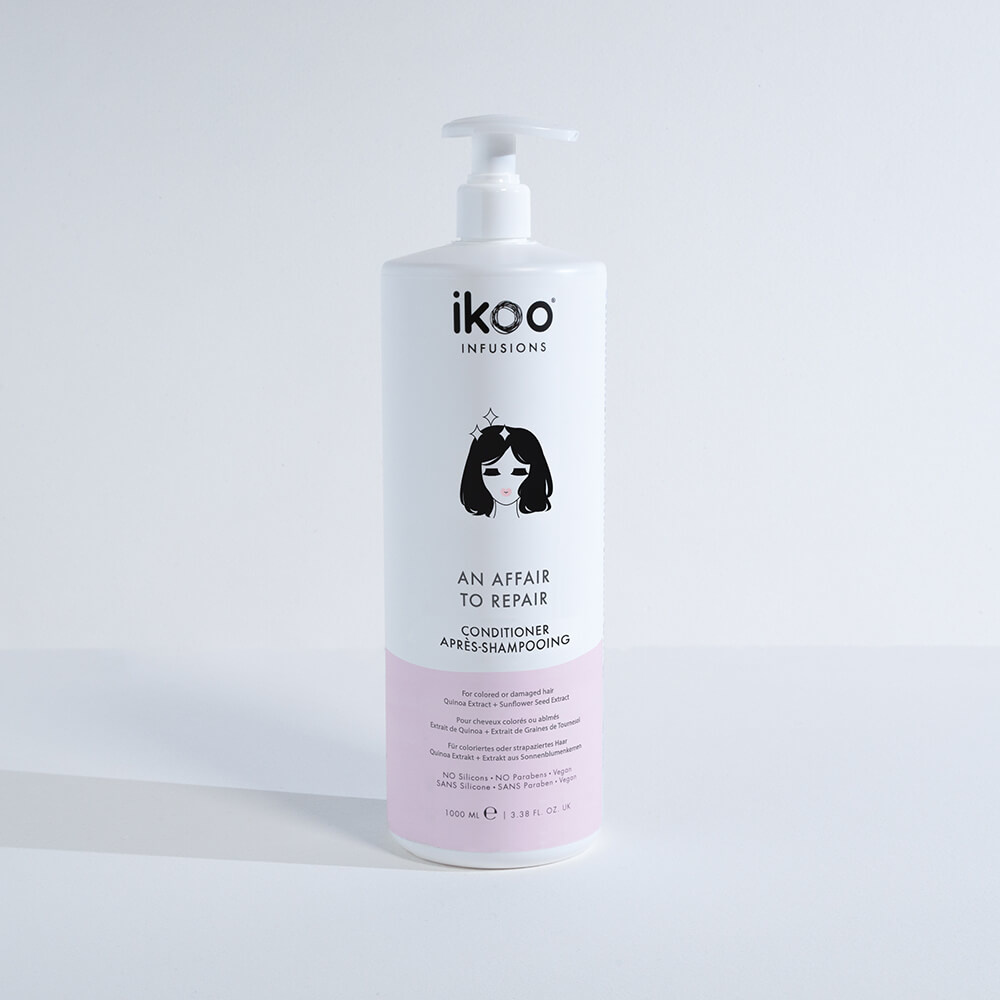 Ikoo Après-shampoing pour cheveux colorés ou abîmés