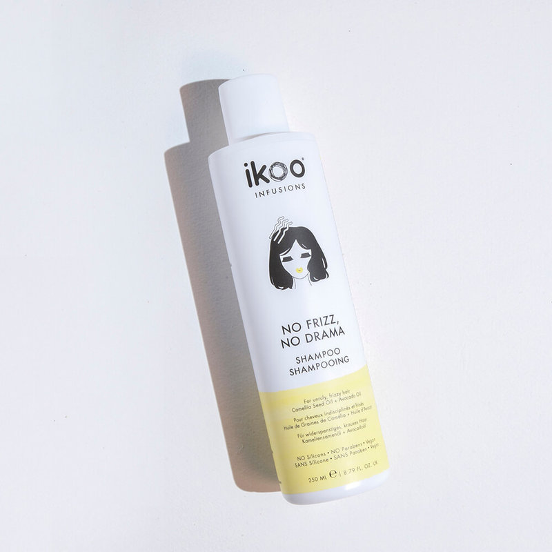 Ikoo Shampoing pour cheveux indisciplinés ou frisés