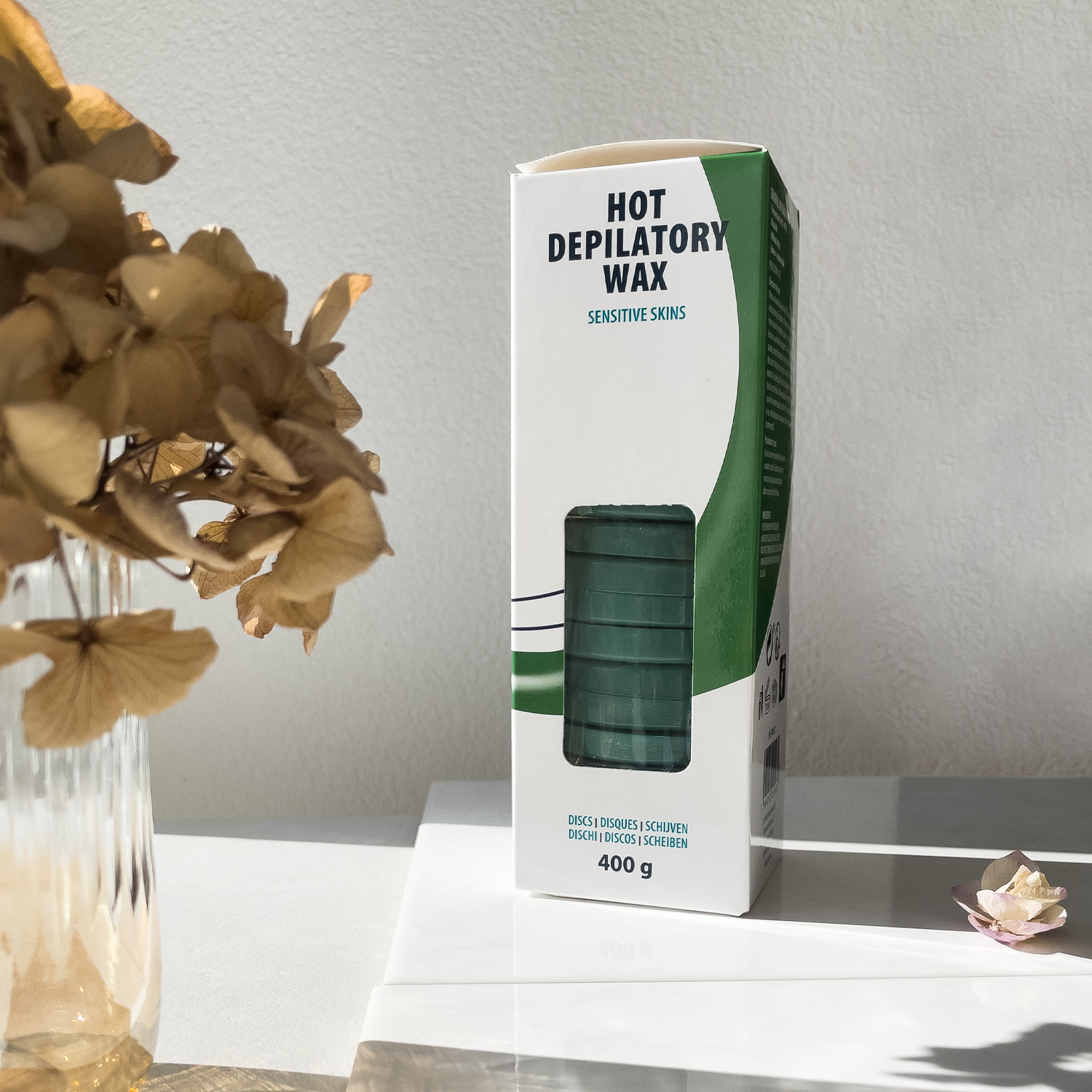 Epil'Hair Pro Cire Chaude Disques Peaux Sensibles 400gr