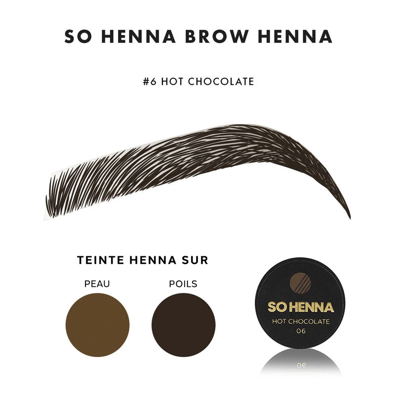 So Henna Teinture Henné pour sourcils