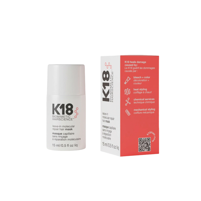 k18 K18 Masque Capillaire moléculaire 15ml