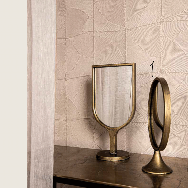 PTMD Miroir Oval - Thimes Gold