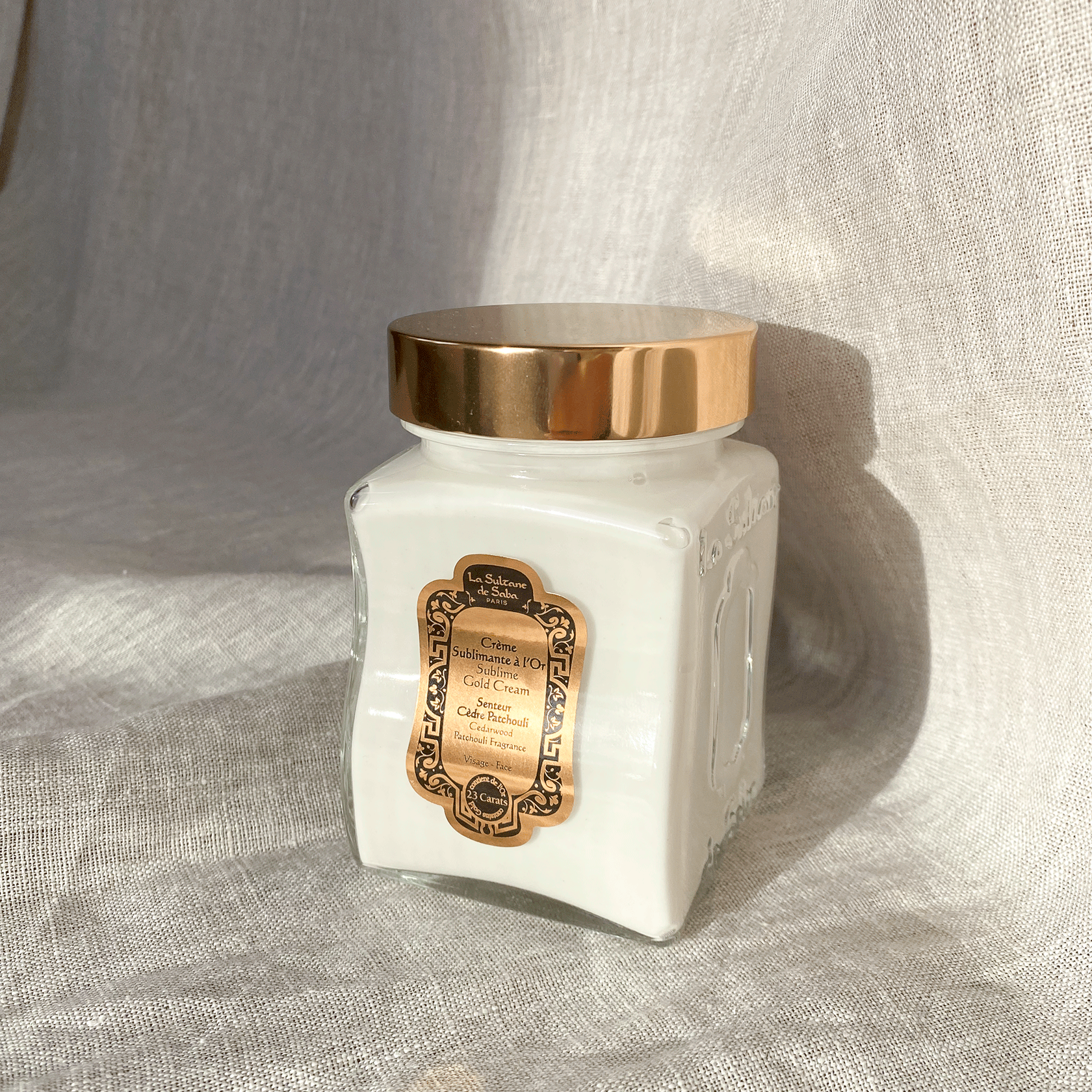 La Sultane de Saba Crème sublimante à l’Or