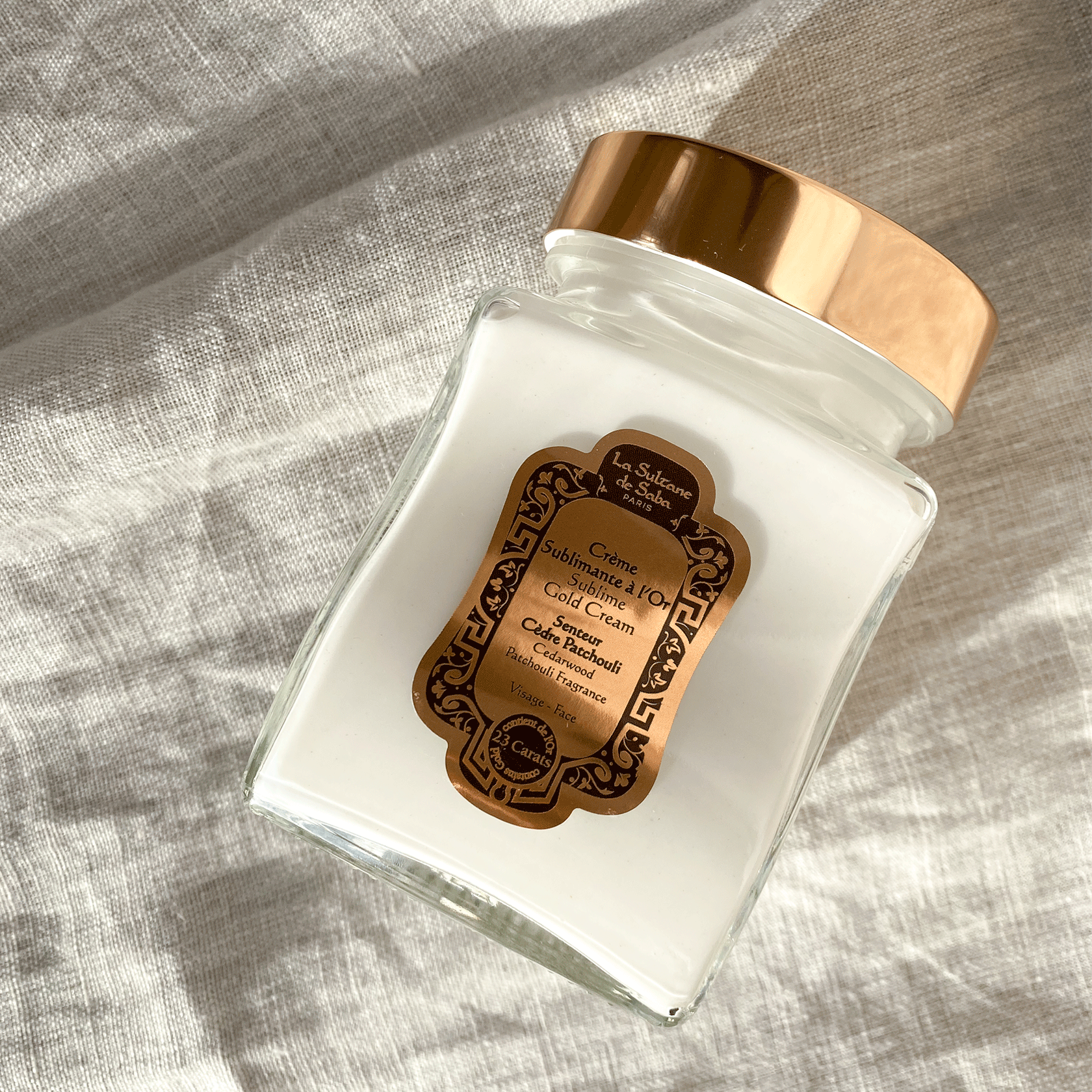 La Sultane de Saba Crème sublimante à l’Or