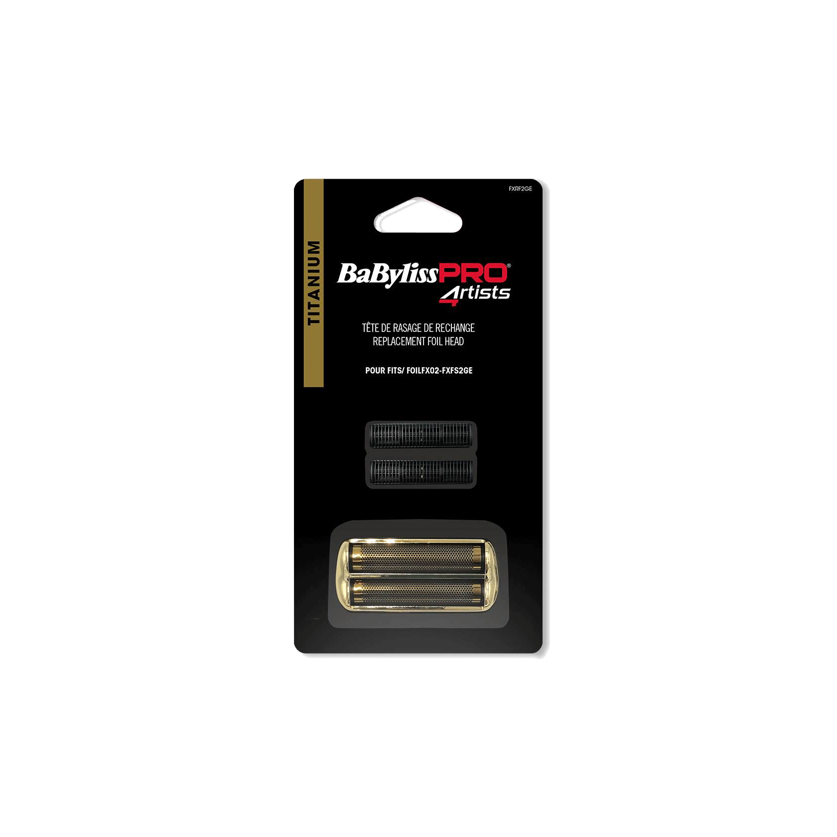 Babyliss Pro Artists Tête de rasage pour rasoir double grille GOLDFX FOILFX02