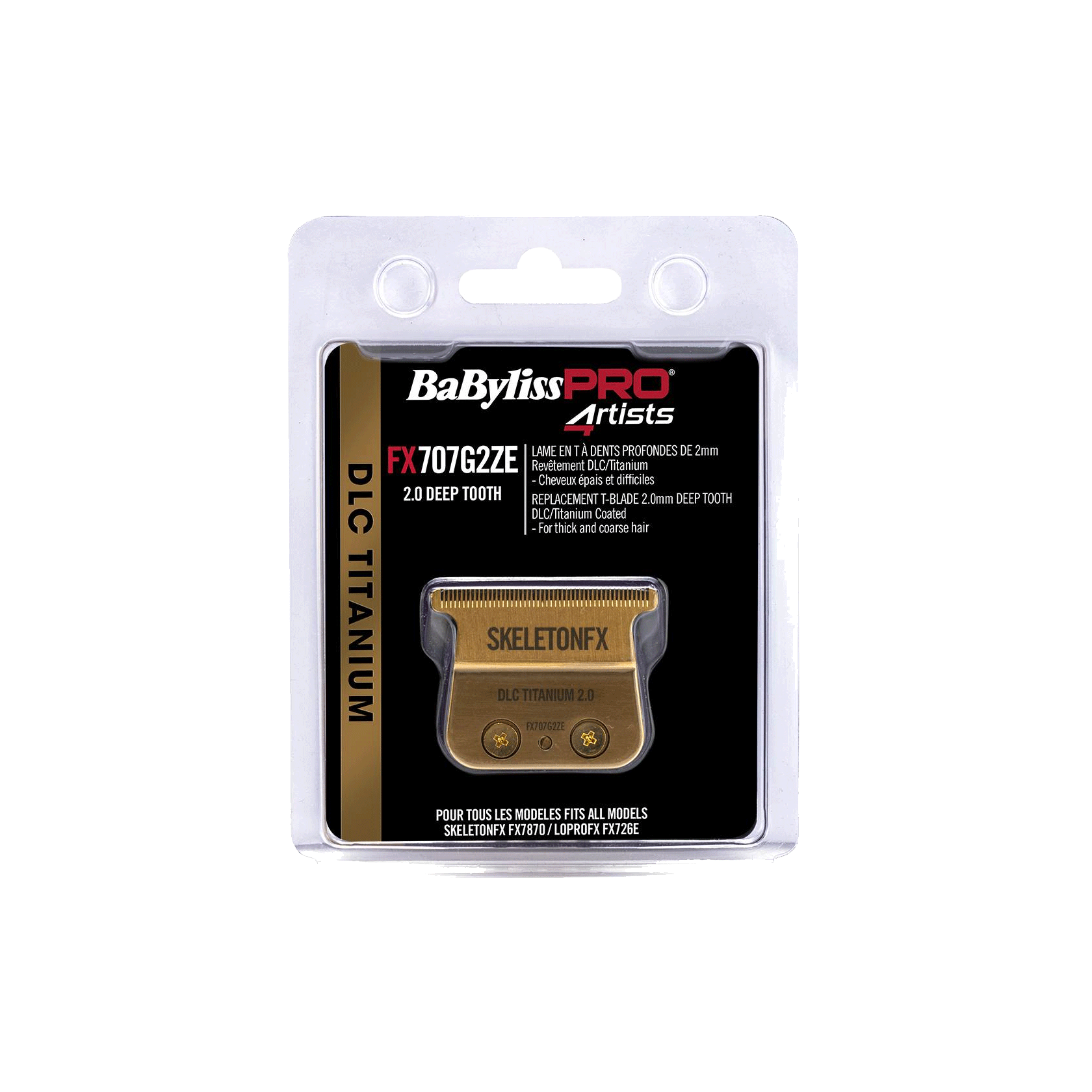 Babyliss Pro Artists Tête de coupe pour tondeuse de précision SKELETONFX