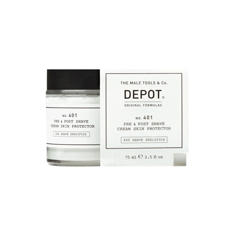 Depot no. 401 pre & post shave cream skin protector 75ml