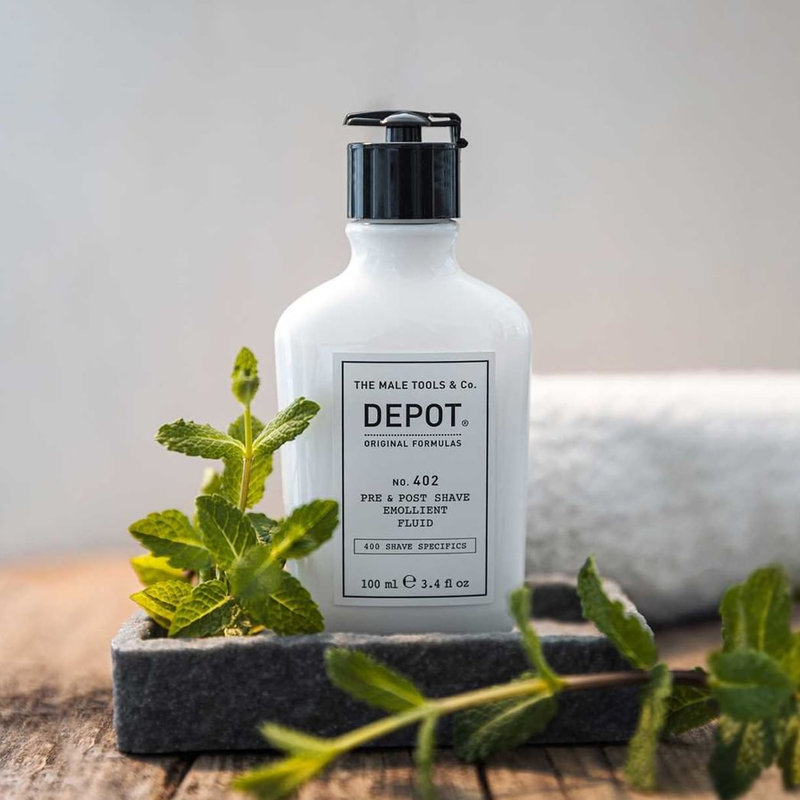 Depot no. 402 pre & post shave emollient fluid 100ml