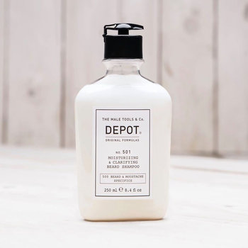 Depot no. 501 moisturizing & clarifying beard shampoo