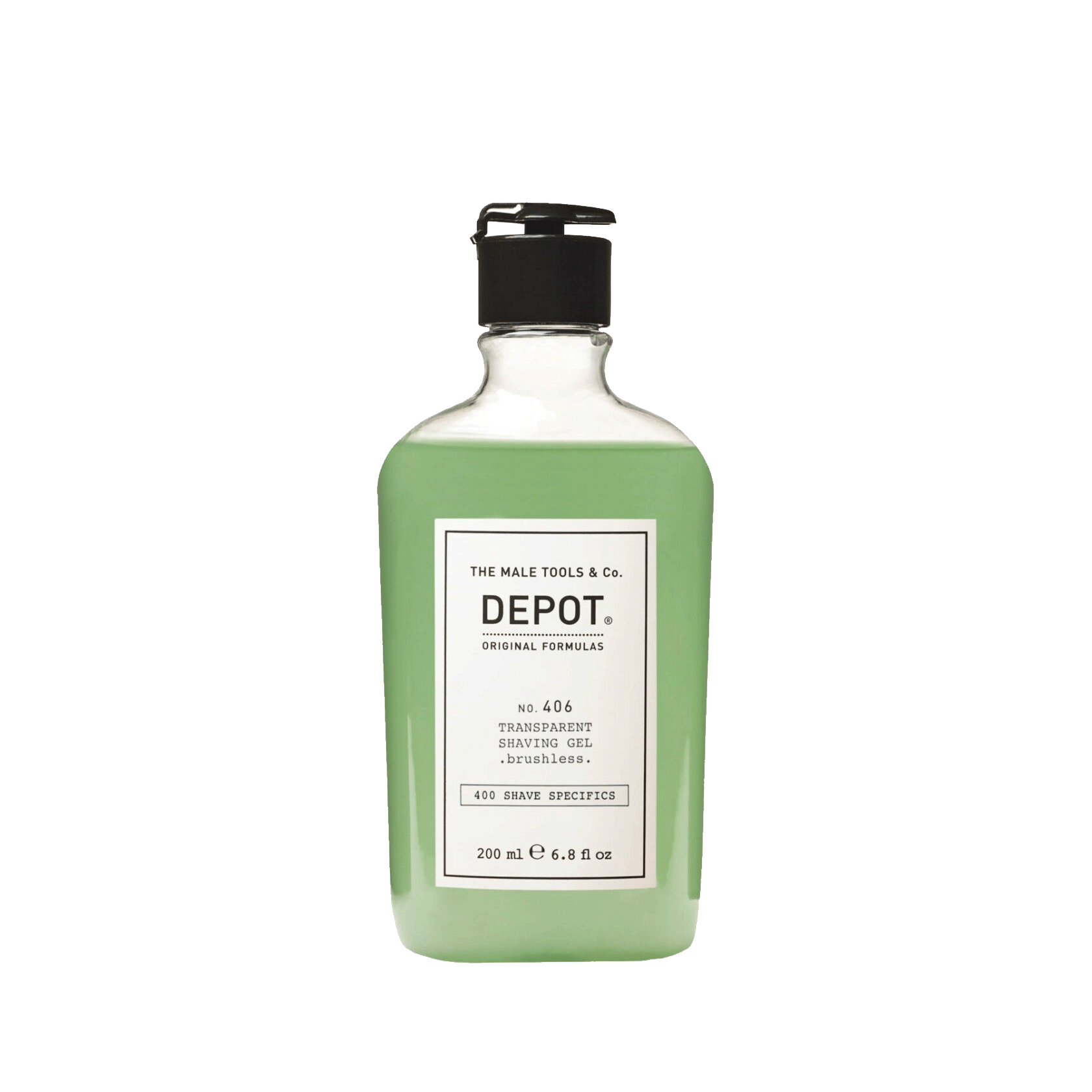 Depot no. 406 transparent shaving gel