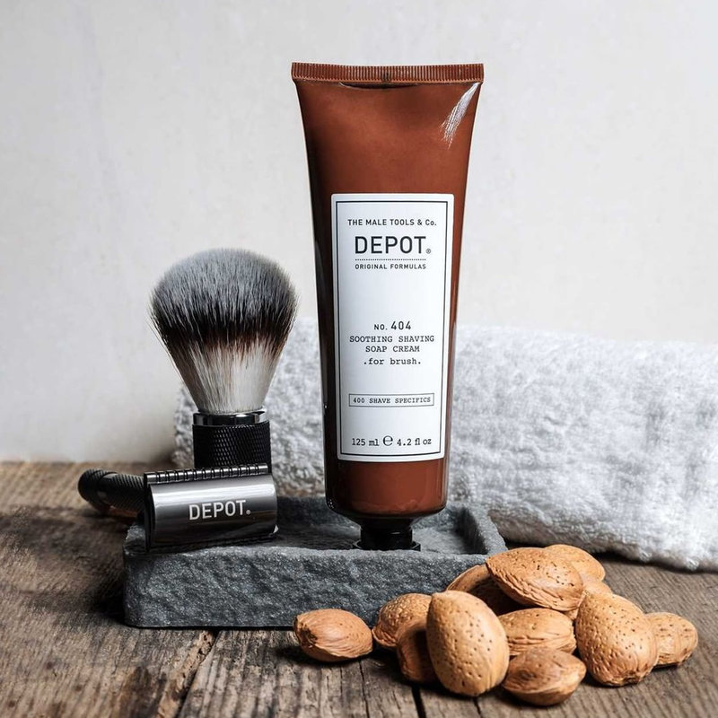 Depot no. 404 soothing shaving soap cream