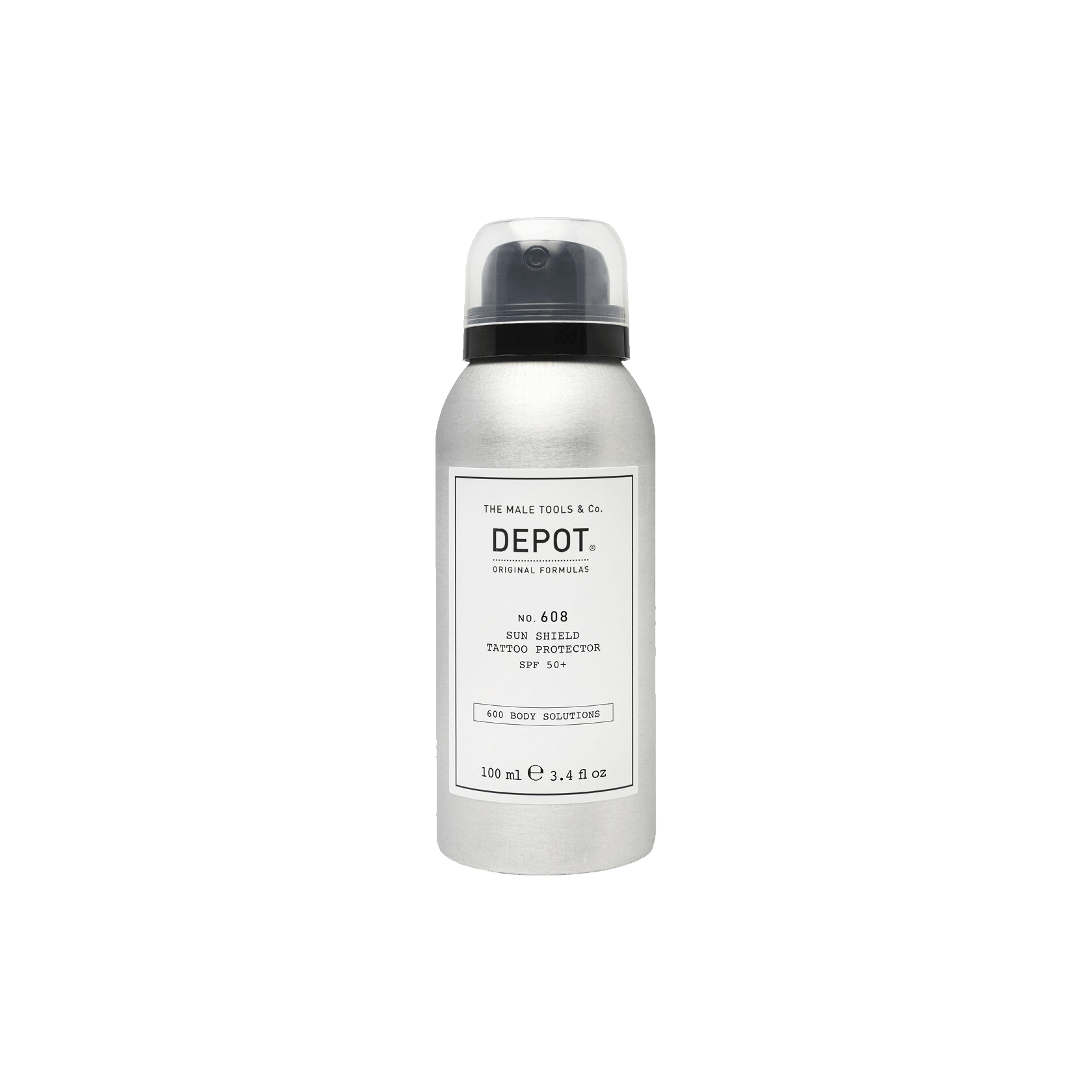 Depot no. 608 sun shield tattoo protector spf 50+ 100ml