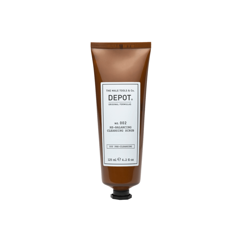 Depot no. 002 re-balancing cleasing scrub 125ml