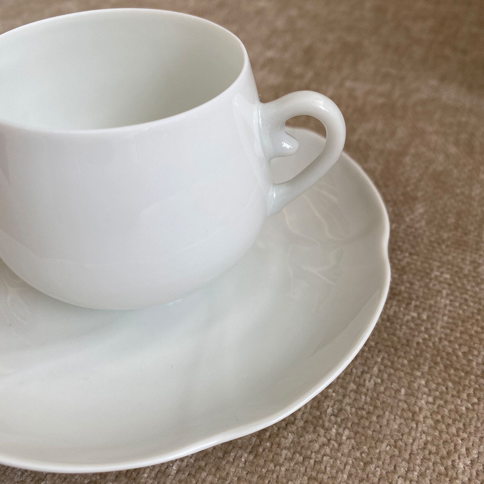 Tasse & Sous-tasse vénitienne