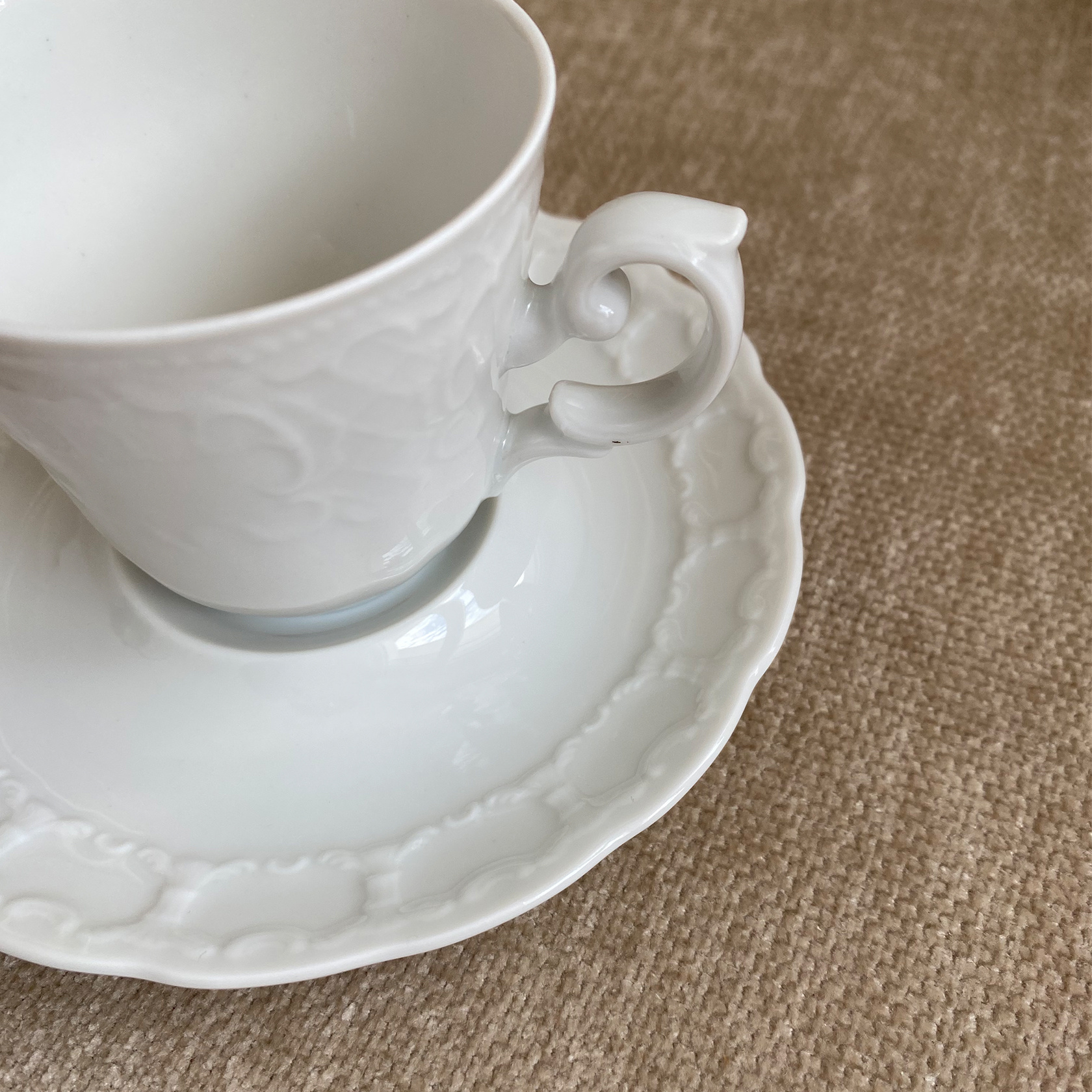 Tasse & Sous-tasse vénitienne