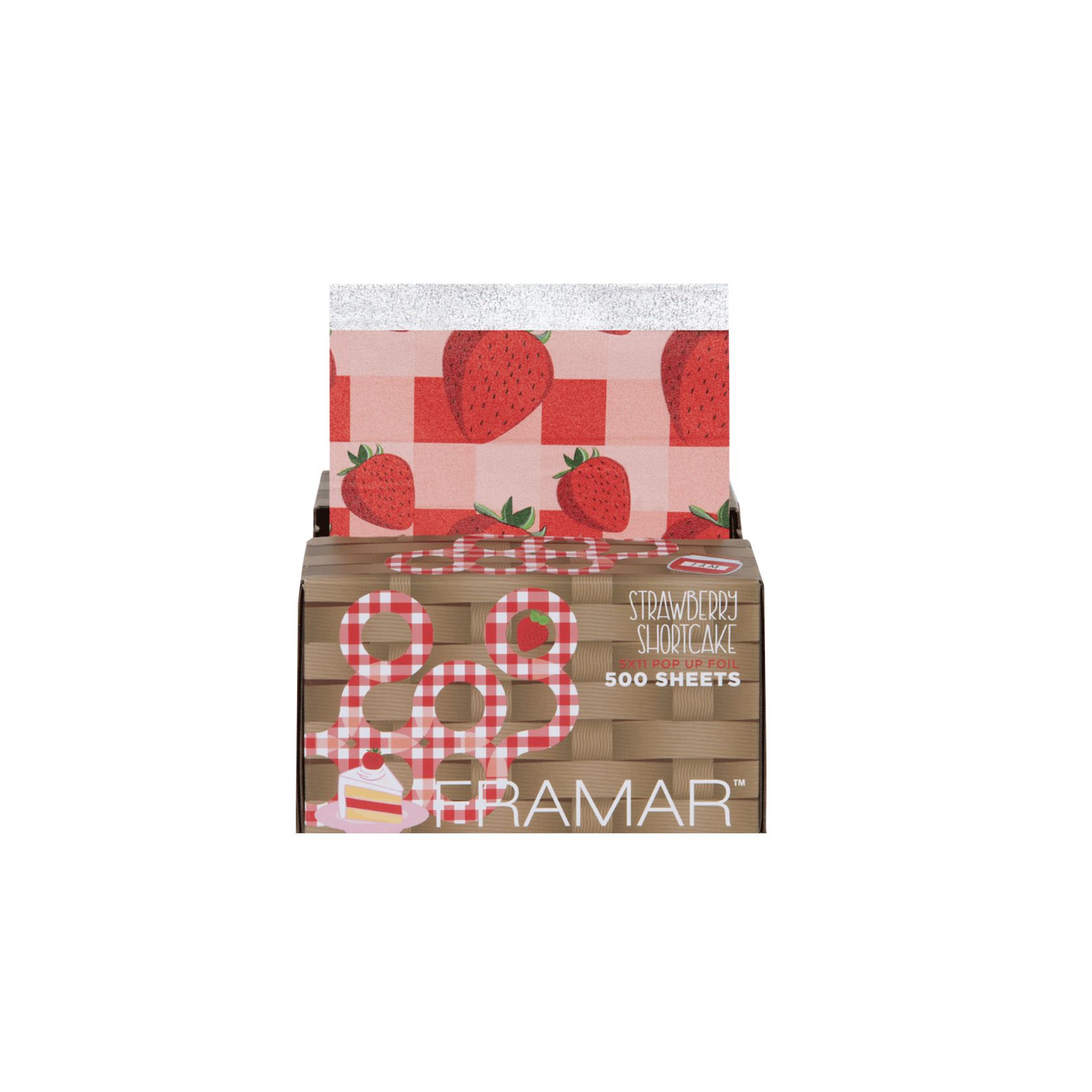 Framar Papier alluminium 12,7x27,9cm - Strawberry Shortcake