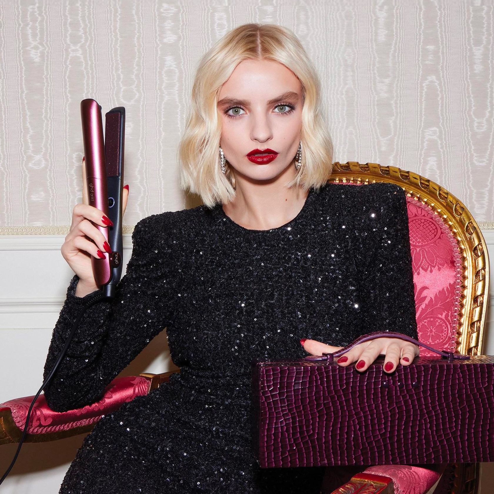 GHD Fer à lisser gold - edition limitée cherry chic