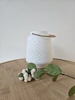 Porseleinen lantaarn, wit