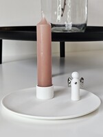 Kandelaar Engel, zilver