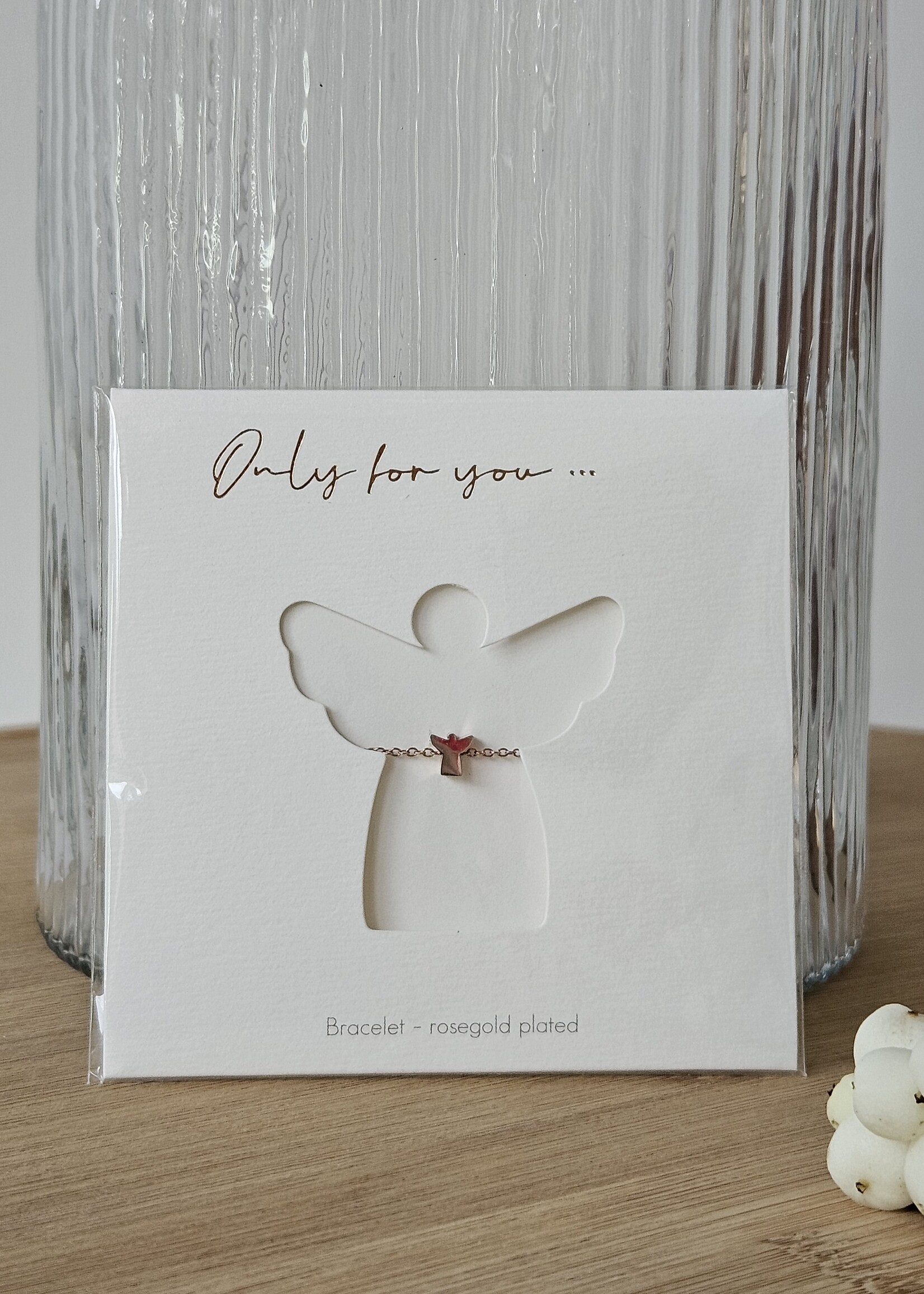 'Only for you' Armband (Stainless Steel)