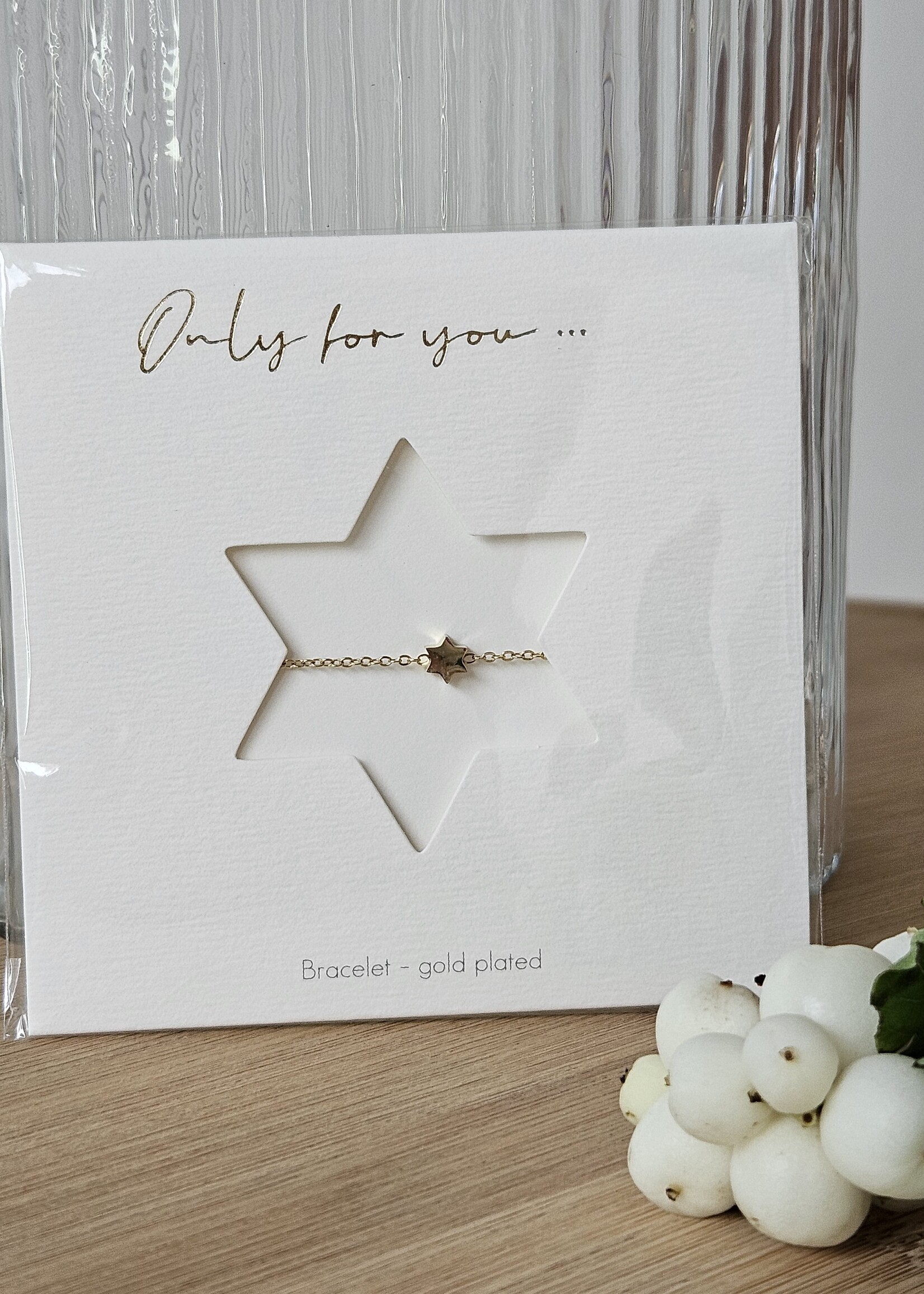 'Only for you' Armband (Stainless Steel)
