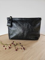 Beauty bag Leder - Zwart