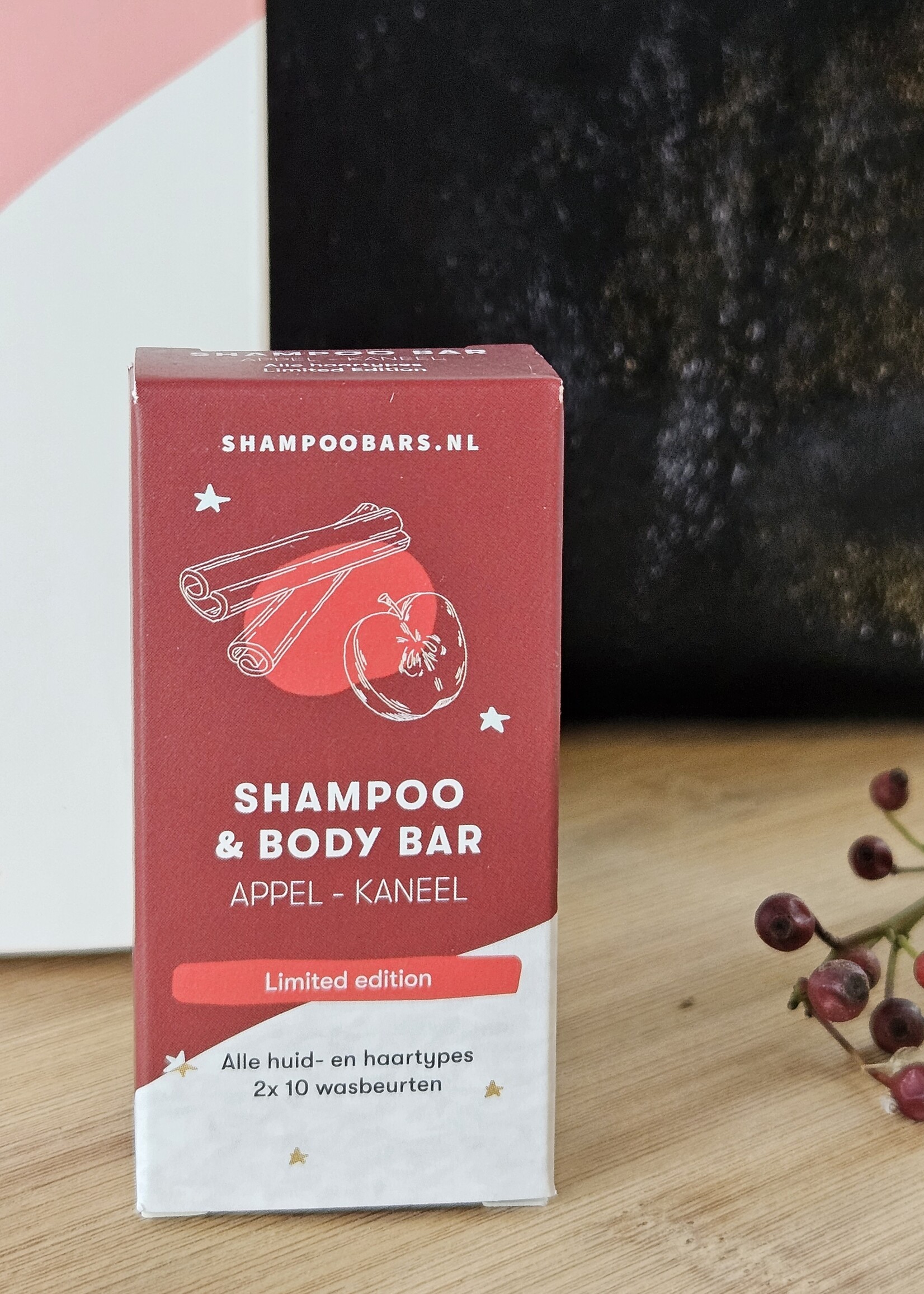 Cadeauset Beautybag, Minibars &  Wasbare wattenschijf