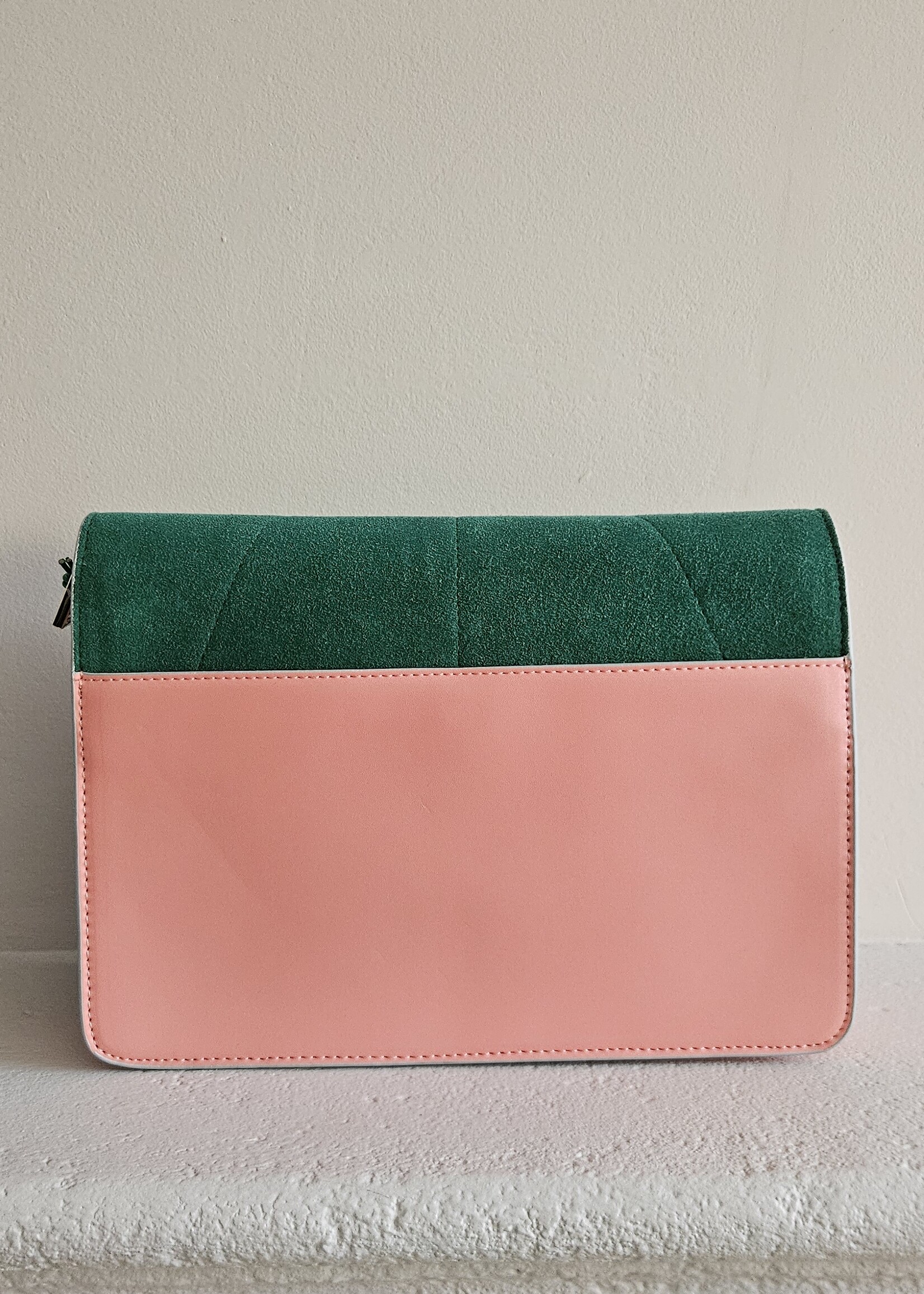 Vegan leren, stijlvolle schouder-/crossbody tas