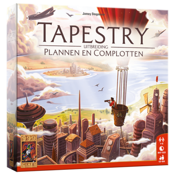 999 Games Tapestry Uitbreiding: Plannen en Complotten